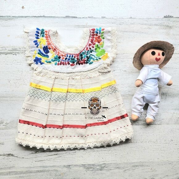 Mexican Blouse for Girls - Picture 4 of 6